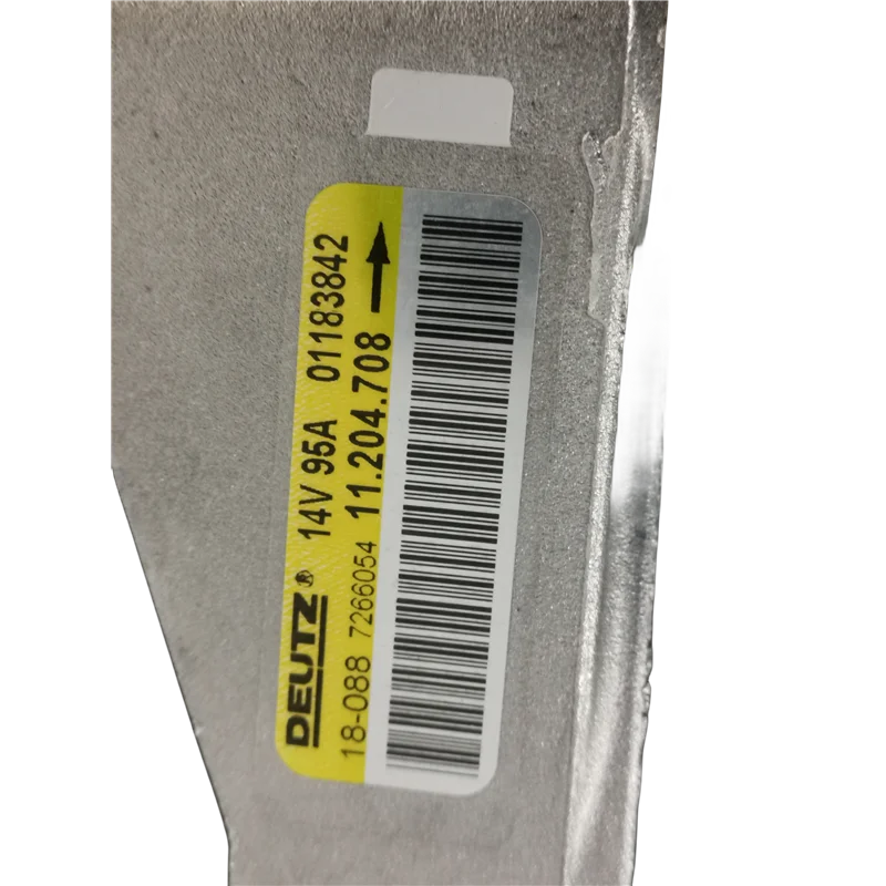 Picture 4: Original Alternator for  Linde Forklift Deutz Engine Accessories 12V diesel Generator 01183842 Generator