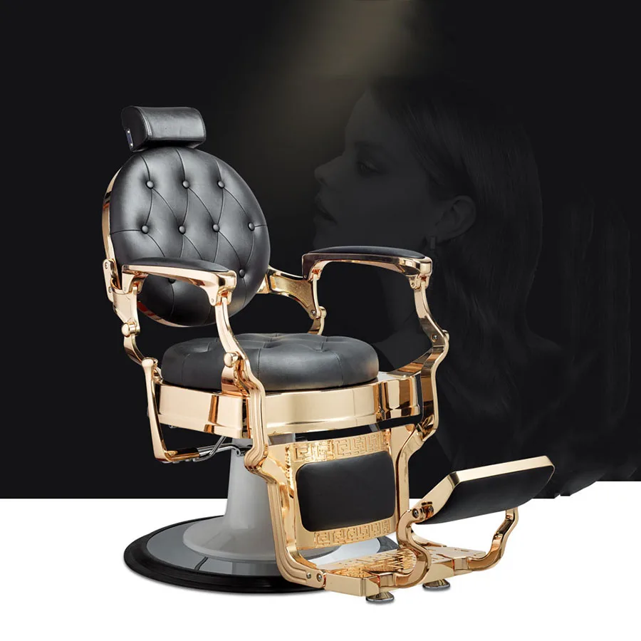 Luxury Seat Hairdressing Chair Professional Professional Hairdressing Chair Hair Salon Equipment Luxery Sandalye Salon Furniture