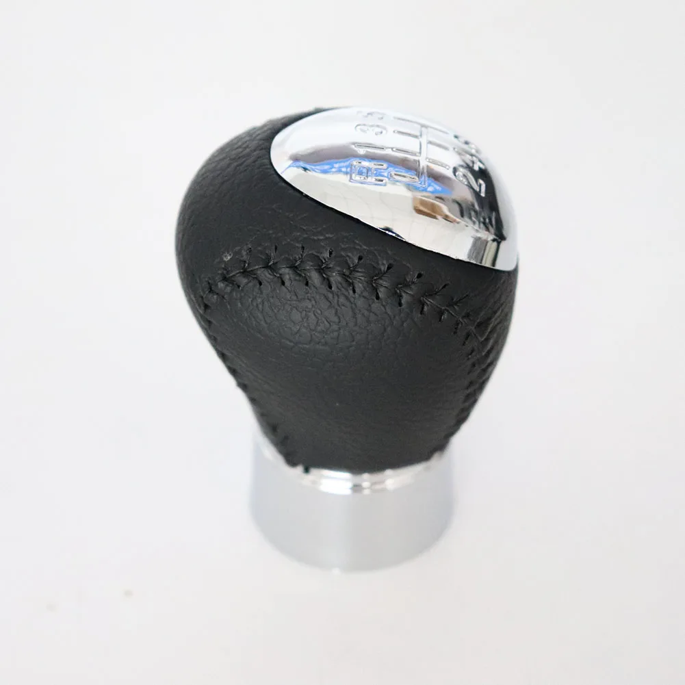 Stylish Gear Shift Knob with Leather Boot Case for MAZDA 6 (2002 2007) Perfect Addition to Your Vehicle\'s Interior