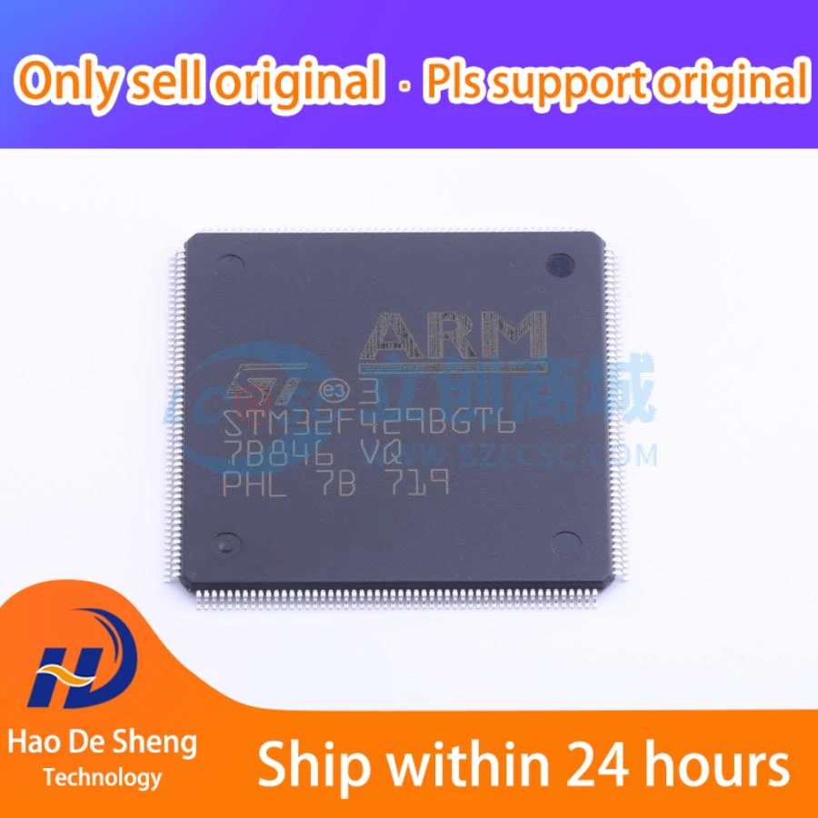 

1 шт./партия STM32F429BGT6 QFP-208 новая Оригинальная фотография