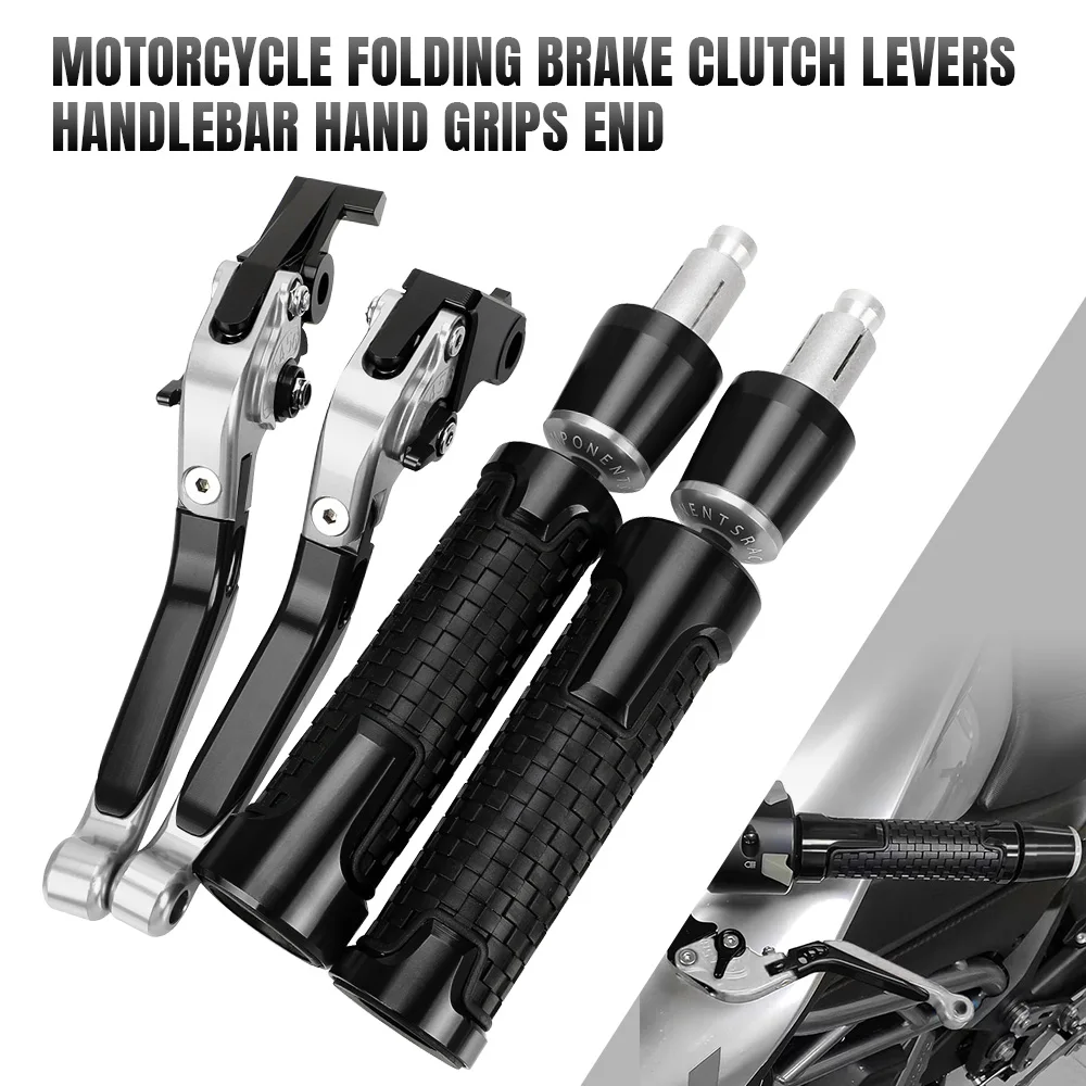 

Motorcycle Brake Clutch Levers Handlebar Handle bar Hand Grips ends For DUCATI 821MONSTER 821 MONSTER 2014 2015 2016