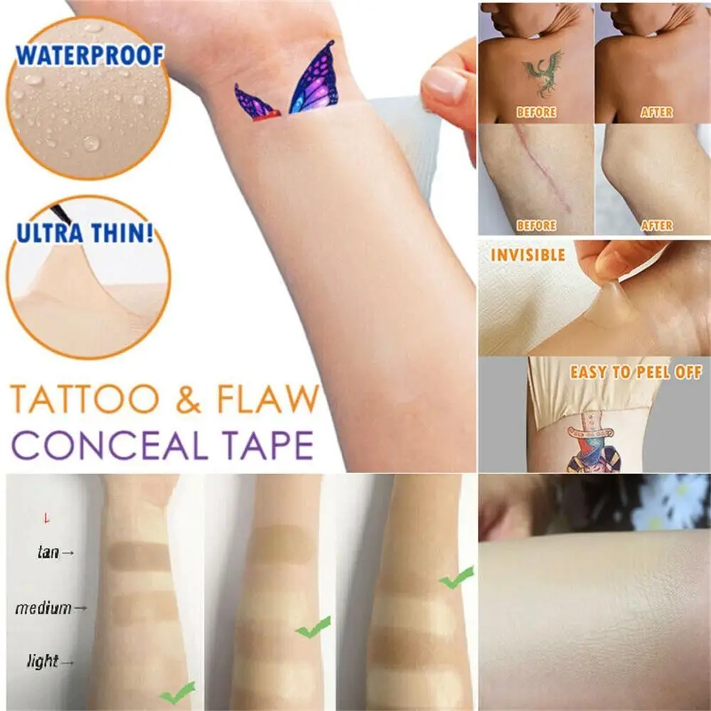 Repair Scar Blemish Sticker Invisible Breathable Concealer Patches Skin Sticker Scar Acne Cover Up Tattoo Sticker