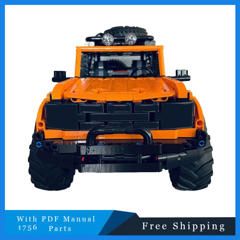 

2025 1756 Parts MOC Speed Champion Model Bricks Performance Off-Road Vehicle Modular Technology Holiday Assemble Toys Suit Gifts
