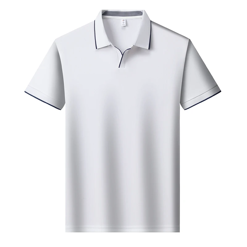 Herren Kurzarm Poloshirts Klassische Passform Lässige T-Shirts mit Kragen Weiche Bequeme Modische Oberteile für Männer Geeignet für Golf und Business – Detail 21