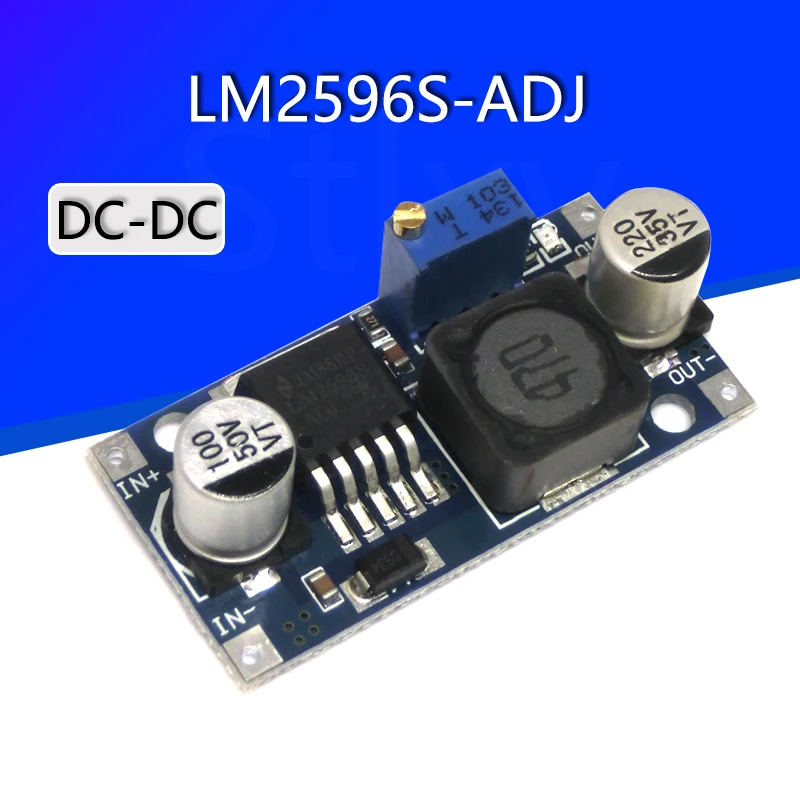 LM2596s DC-DC step-down power supply module 3A adjustable step-down module LM2596 voltage regulator 24V 12V 5V 3V