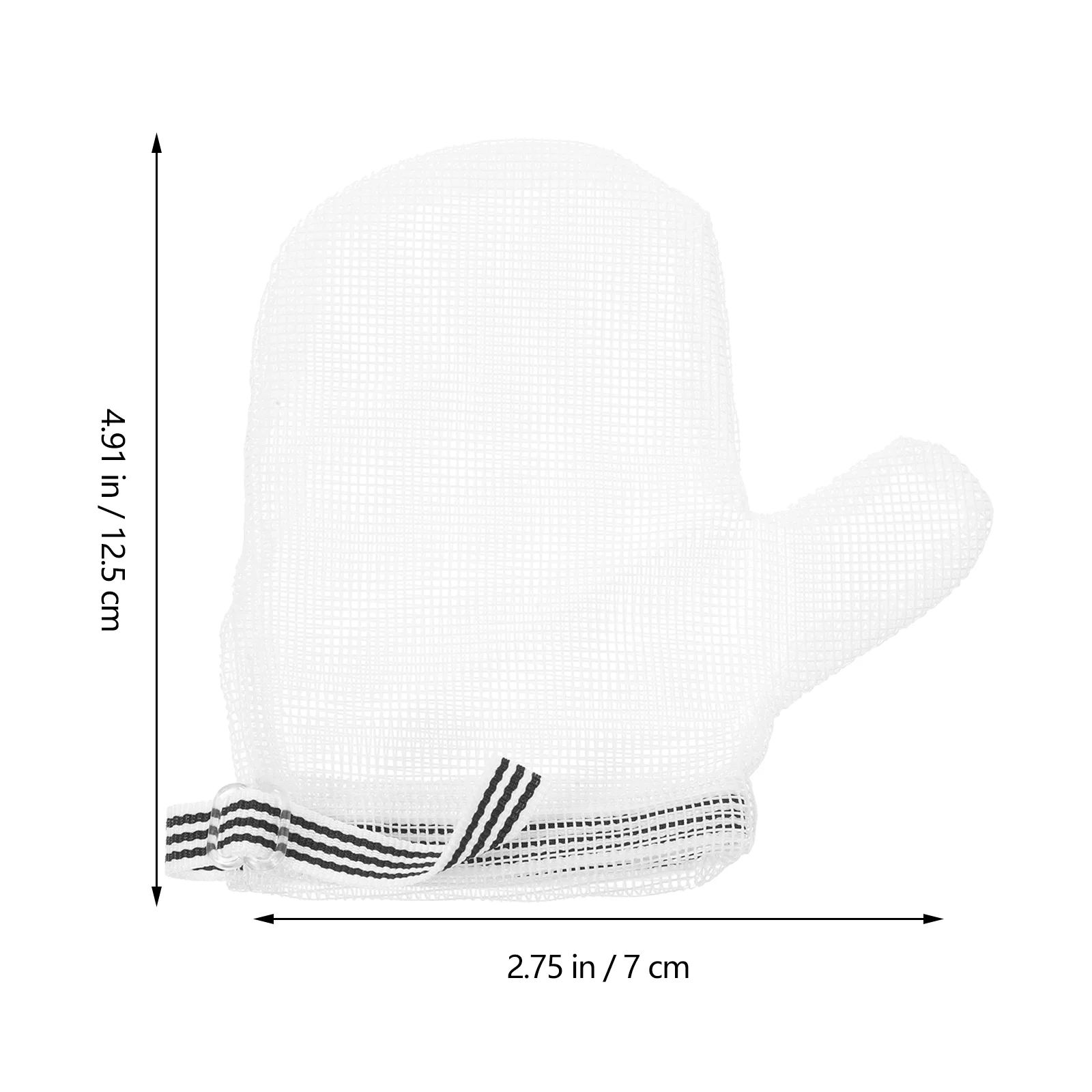 Baby Anti-eating Gloves Anti-sucking for Thumb Nail Biting Guard Breathable Finger Protector White Toddler