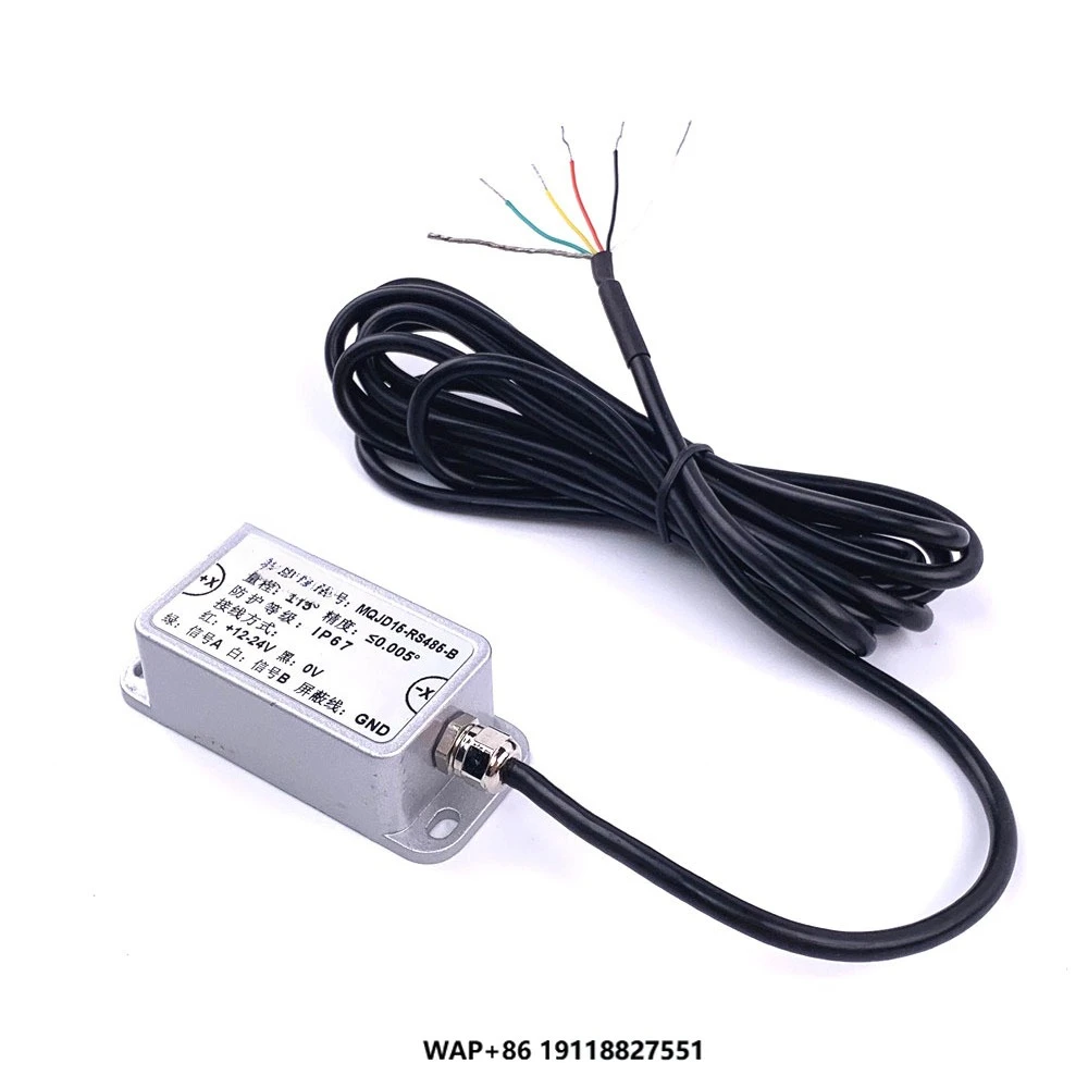 

MQJD60-A-B Inclinometer Tilt Angle Sensor Single Axis Inclinometer with High Resolution Angle Sensor Tilt Sensor