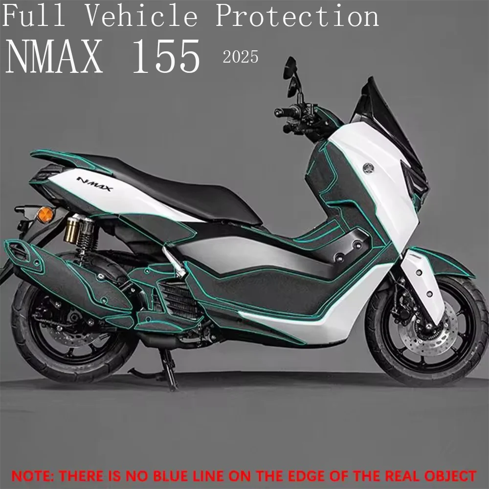 2025 Body Anti-scratch Stickers for Yamaha N MAX 155 NMAX 155 Full Vehicle Protection Sticker All-Round Coverage Protection 2025