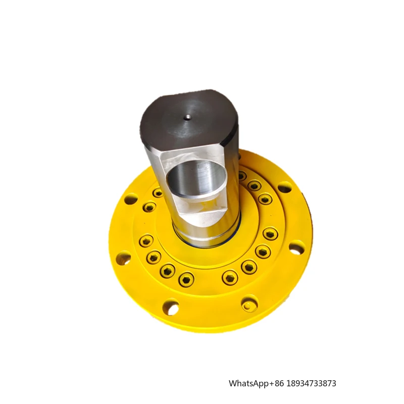 Manufacture customize ISO certificate 350Bar high quality flange mounting hydraulic cylinder