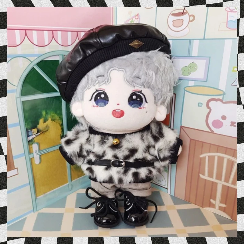 

Кукла и платье 20 см. Хлопковая кукла Джексон Ван Хлопковая кукла Новая плюшевая кукла с длинными волосами Скелет Звезда Кукла Ван Гага Кукла Праздничный подарок Пятно