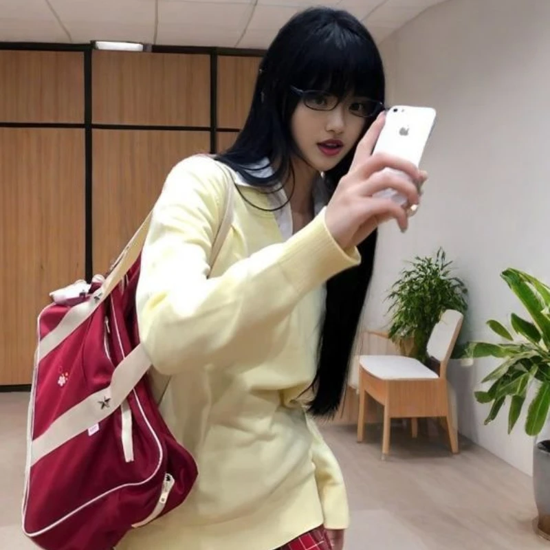 Yellow sweater