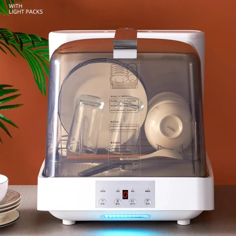 Countertop dishwasher,household use,no installation required,high-temperature drying and sterilization all-in-one small dishwash