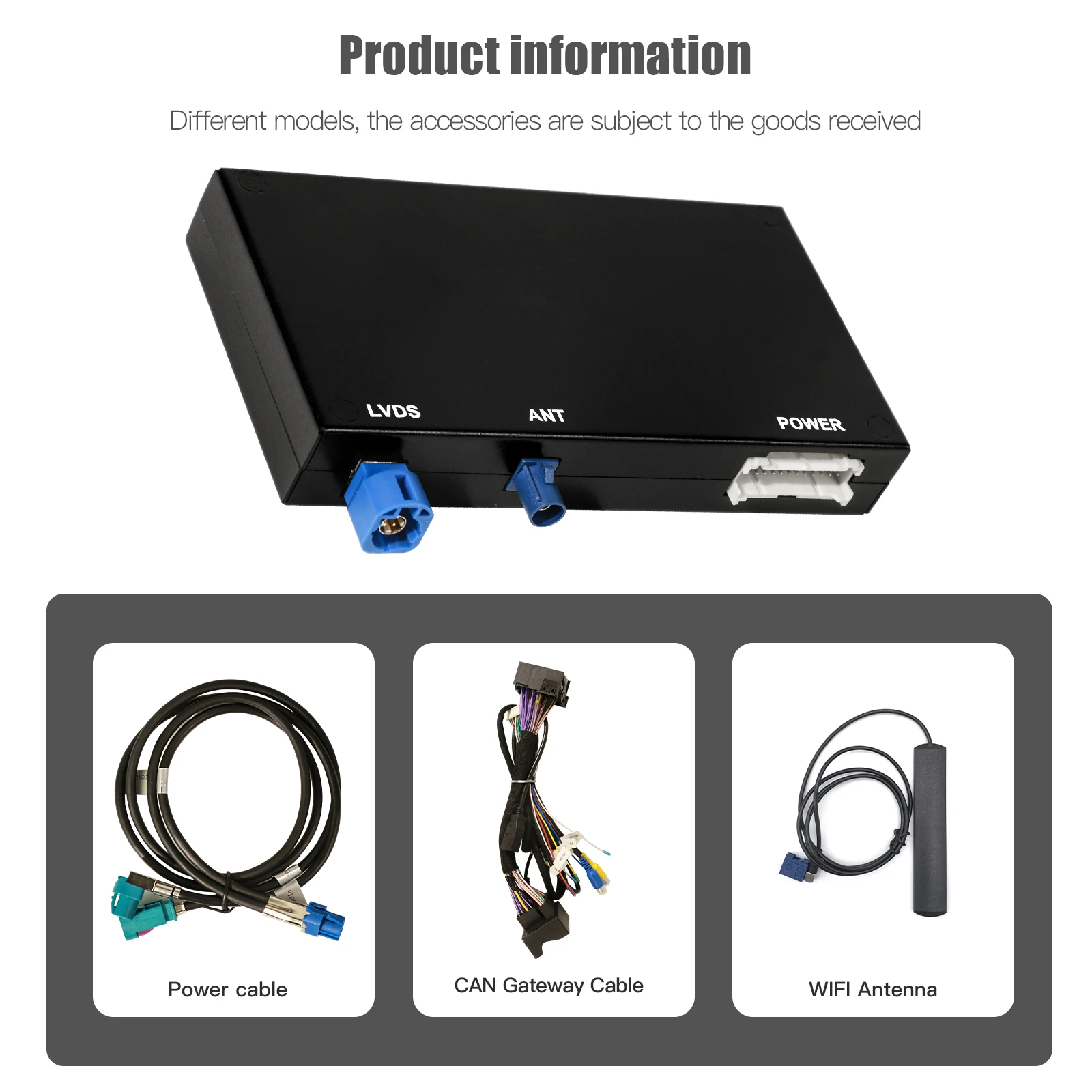Wireless  Carplay adapter Android Auto For Peugeot Citroen SMEG MRN NAC 508 308 208 3008 C4 DS3 DS5 Support Reverse Camera