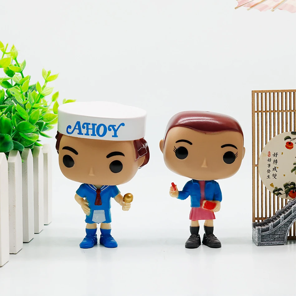 8 stks/set Cartoon Anime Karakters Figuur Stranger Dingen Leuke Elf Demogorgon Anime Figuur PVC Collectie Ornamenten Model Speelgoed