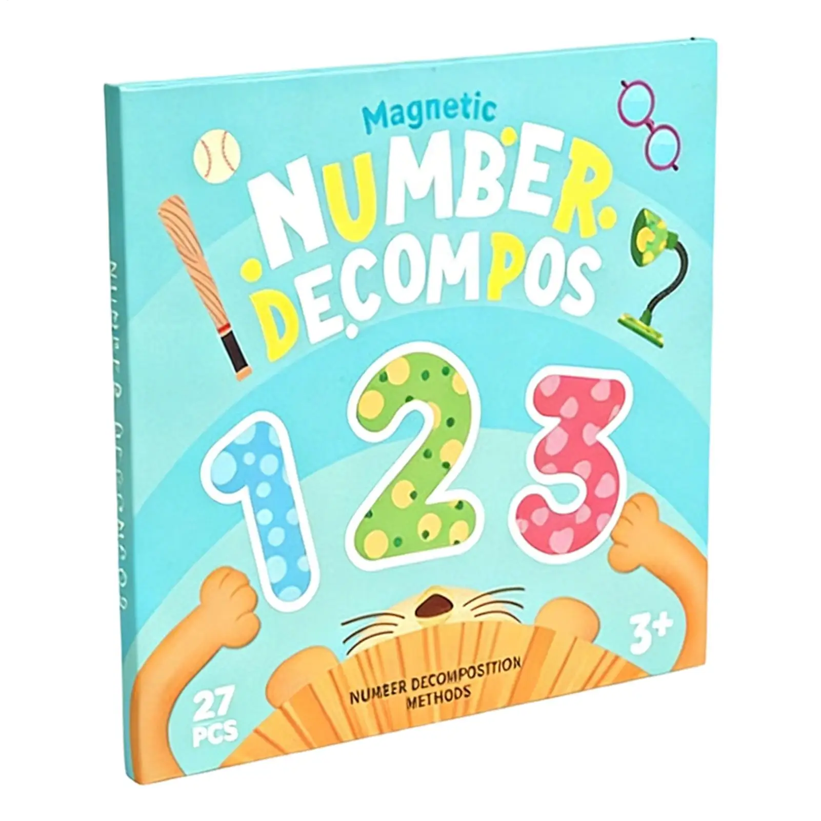 

Магнитные дроби-манипуляторы: развивающая математическая игра-головоломка для домашнего обучения и класса