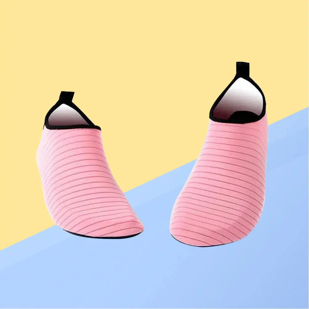 

1 пара нескользящих носков, силиконовые носки для йоги, размер 42, 43, розовые, эластичные, удобные, подходят для всех возрастов