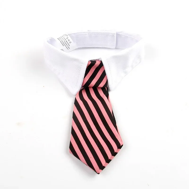 Pet Dog Cat Formal Necktie Tuxedo Bow Tie Black and Red Collar for Dog & Cat Pet Accessories for Wedding Holiday and Party Gift view 6