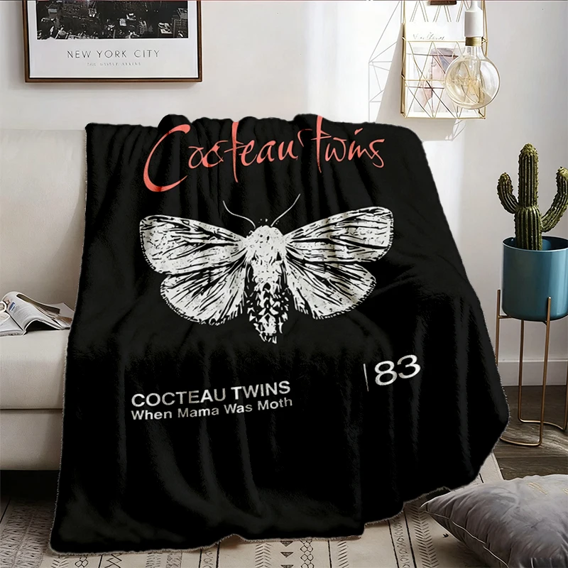 Cocteau Twins 90s Graphic Cozy Blanket