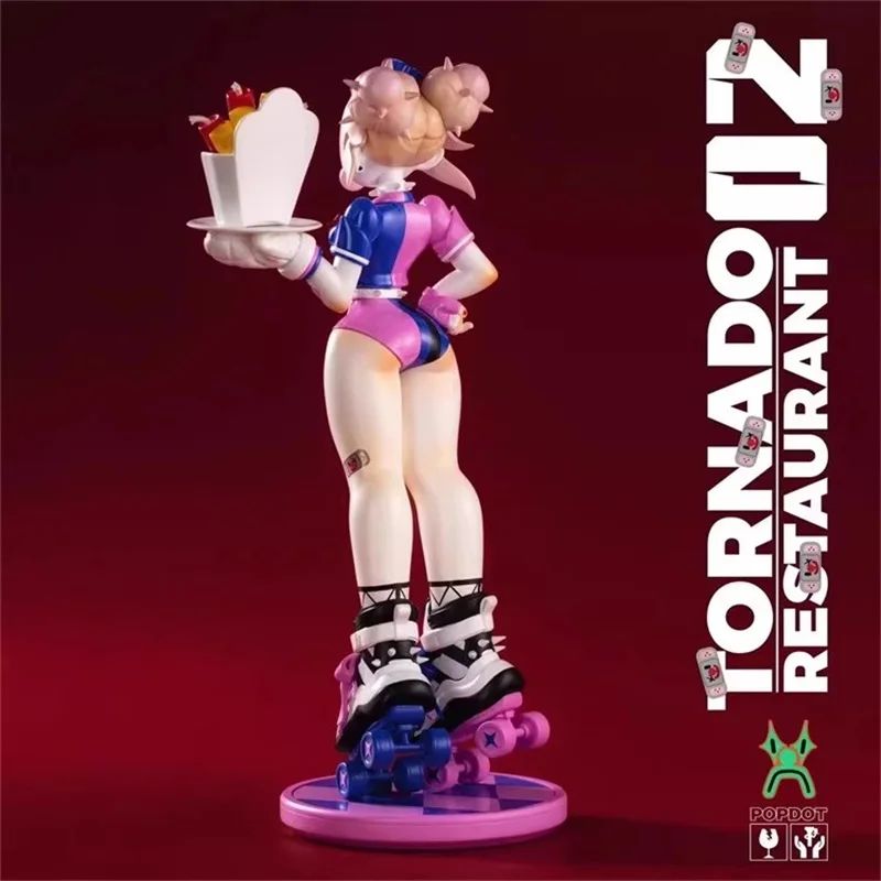 POPDOT トルネードレストラン NO.2 クンニ 22 センチメートル & ミスタープディング 8 センチメートルアクションフィギュア人形模型玩具在庫あり