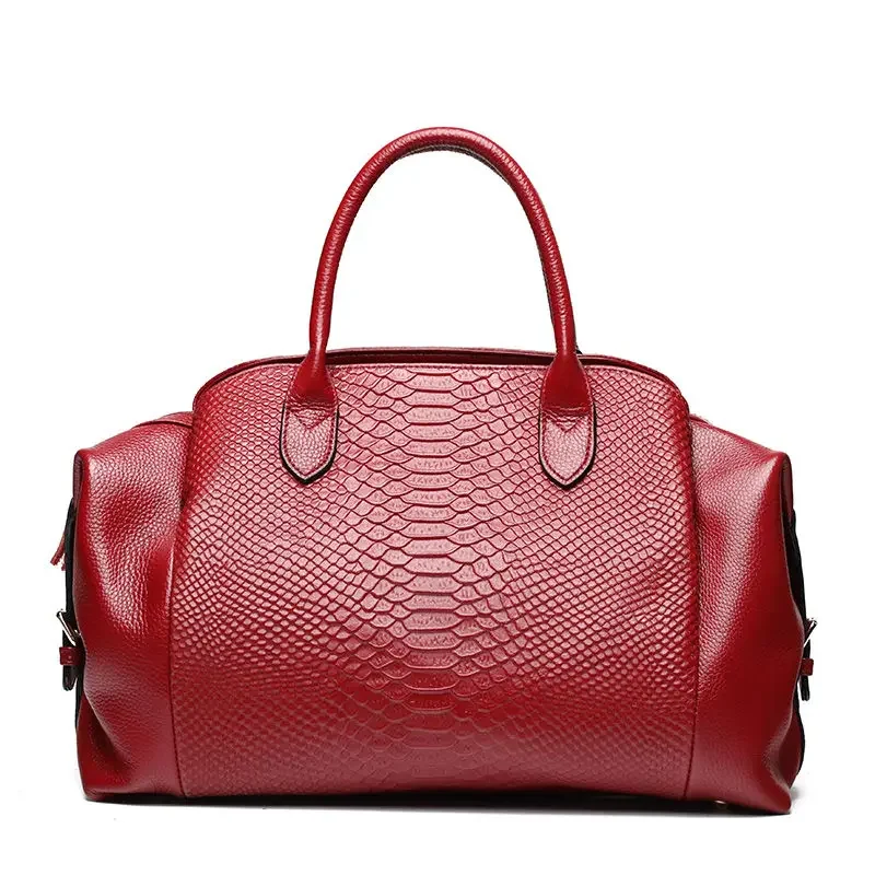 2022 Fashion Alligator Women Handbags Genuine Leather Lady Shoulder Bags Female Brand Luxury Real Natural Leather Crossbody Bag