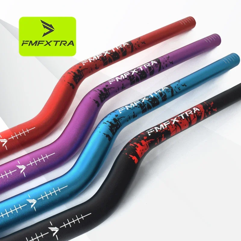 FMFXTRA Mountain Bike Aluminum Handlebar 31.8*780/720mm Swallow Handlebar Lift 60mm Road Handlebar Bike Accessories