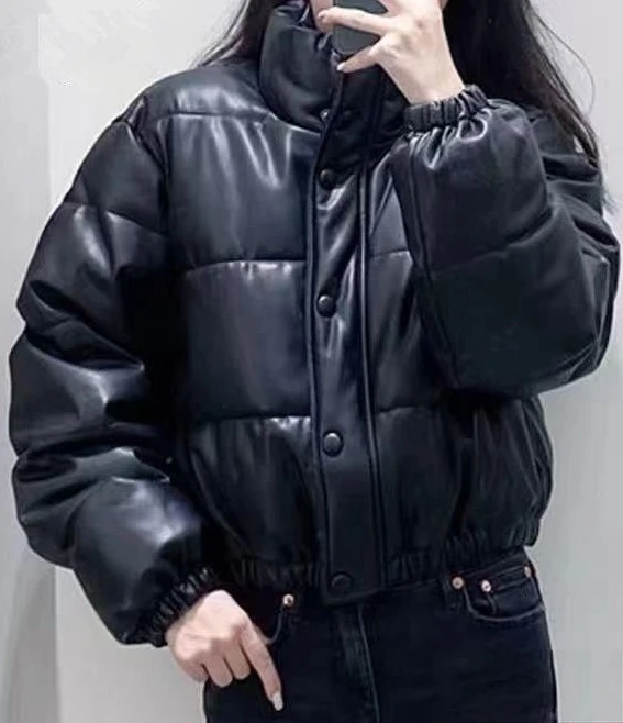 

Parkas Womens Hooded Autumn Linen Lining Matte Single-Breasted Apricot Ruffled Side-Button Flap Pocket Layered Literary Lovely