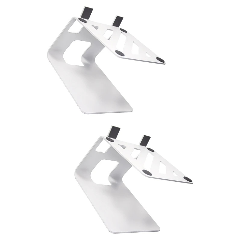 

High Stability Monitor Speaker Stand Risers Comfortable Viewing Audios Stand Mount Speaker Support Metal Risers D2RC