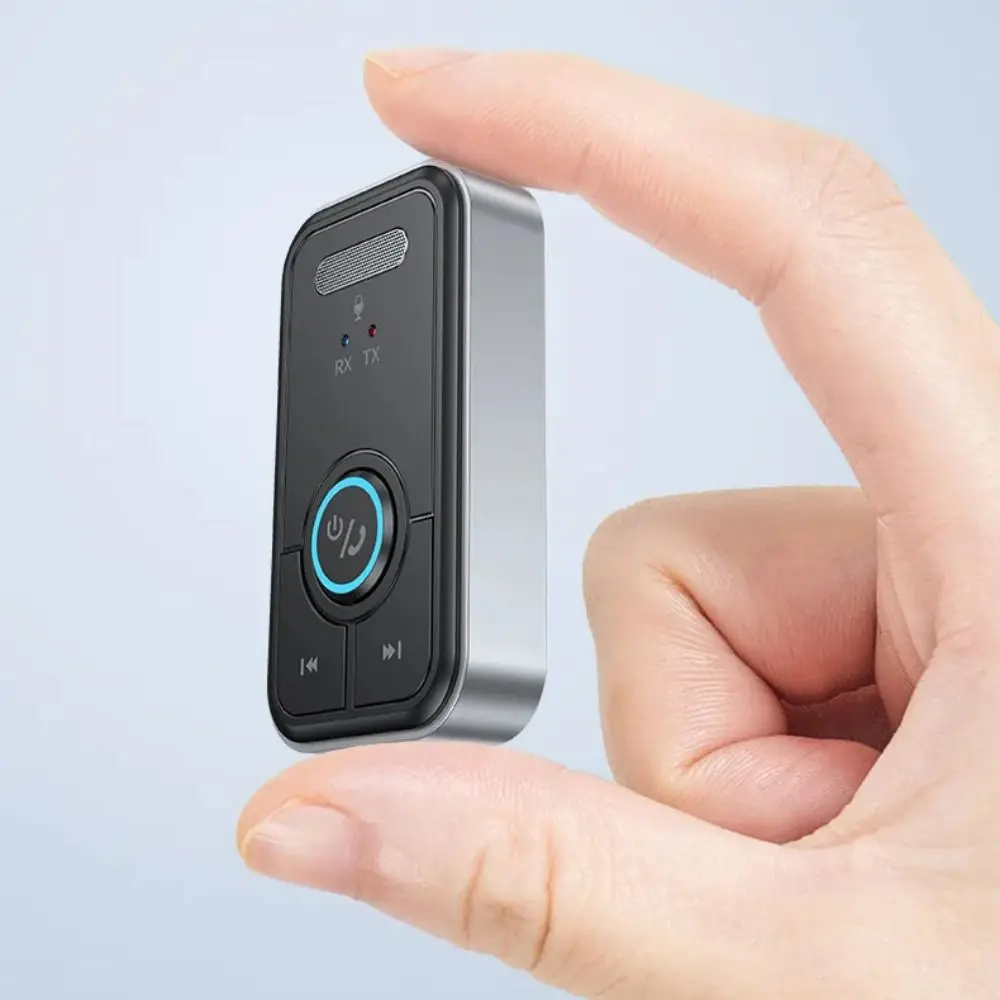 

2 in 1 Bluetooth 5.3 Receiver Transmitter 3.5mm AUX Mini Bluetooth Wireless Adapter LED Indicators Wireless
