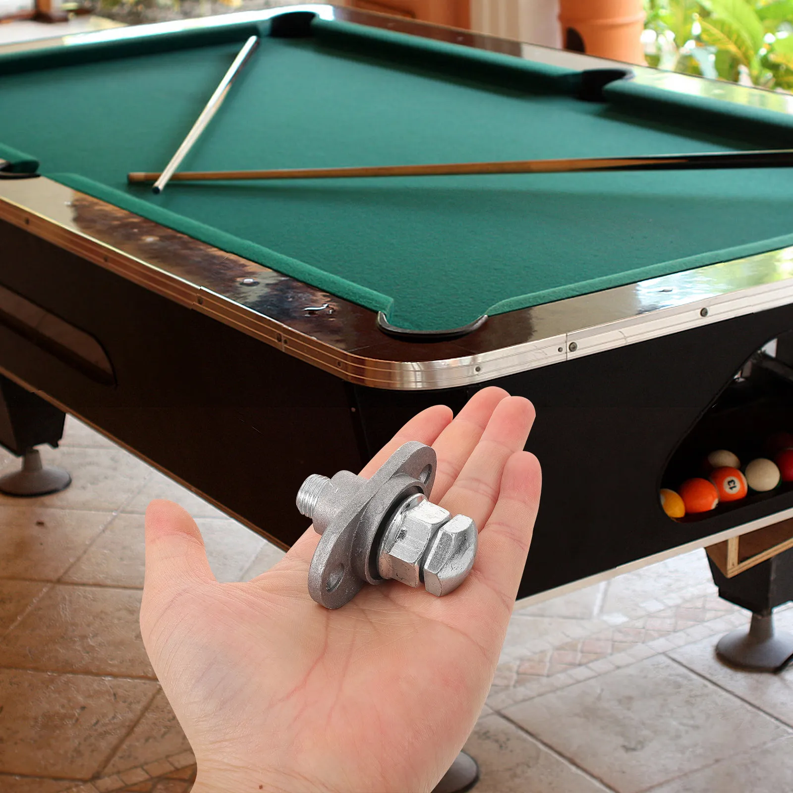 

Pool Table Micro Adjustment Screw Leveling Lift Screw Design Smooth Accurate Playing Surface Pool Stable