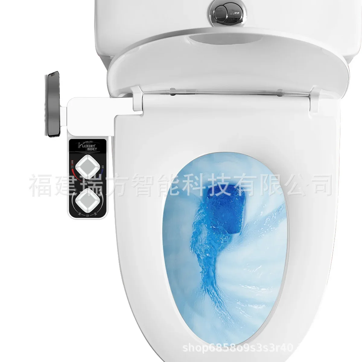 Non-Electric Bidet - Self Cleaning  Nozzle (Frontal and Rear Wash) Water Bidet Toilet Seat Attachment Bidet Hot and Cold Styles