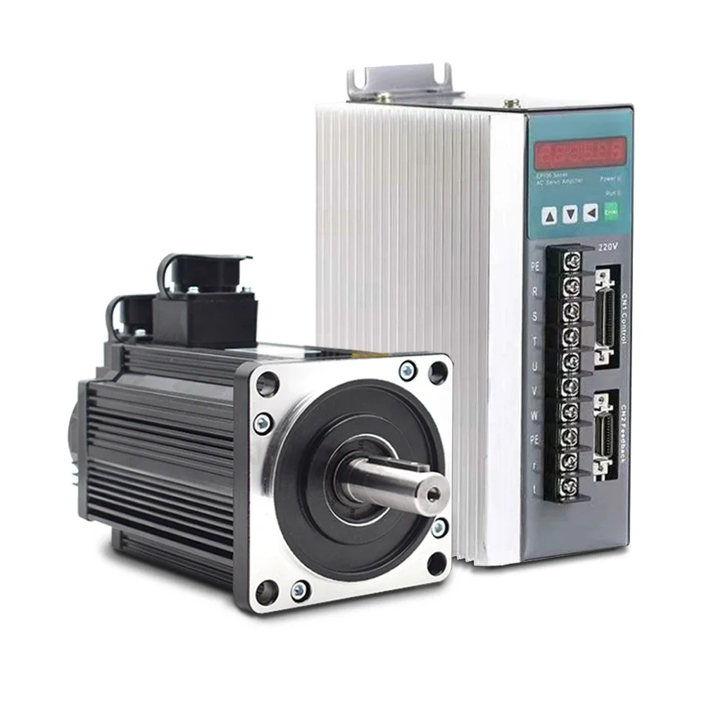 Dan Fu High precision 220V AC Servo Motor servo drive With 17-bit absolute value magnetic encoder