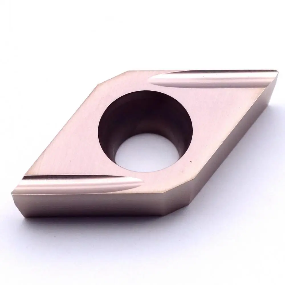 Inserções contínuas do carboneto, torno de giro do CNC, usinagem, CNC, ER-U, EL-U, 11T3, 0702, 01, 02, 04, ZN90, ZP15, 5 PCes