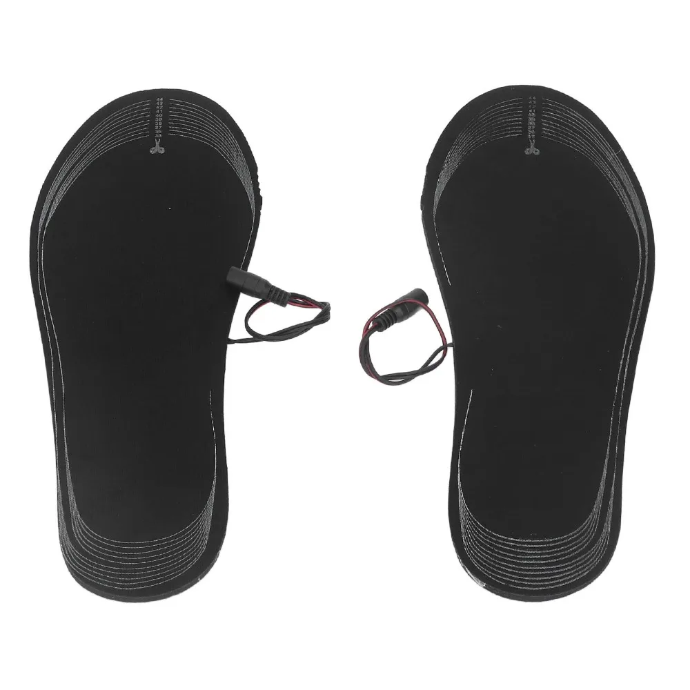 Portable USB Powered Heated Insoles Rechargeable Cuttable Heating Insoles Warm Full Sole Heating Foot Warmer Foot Care