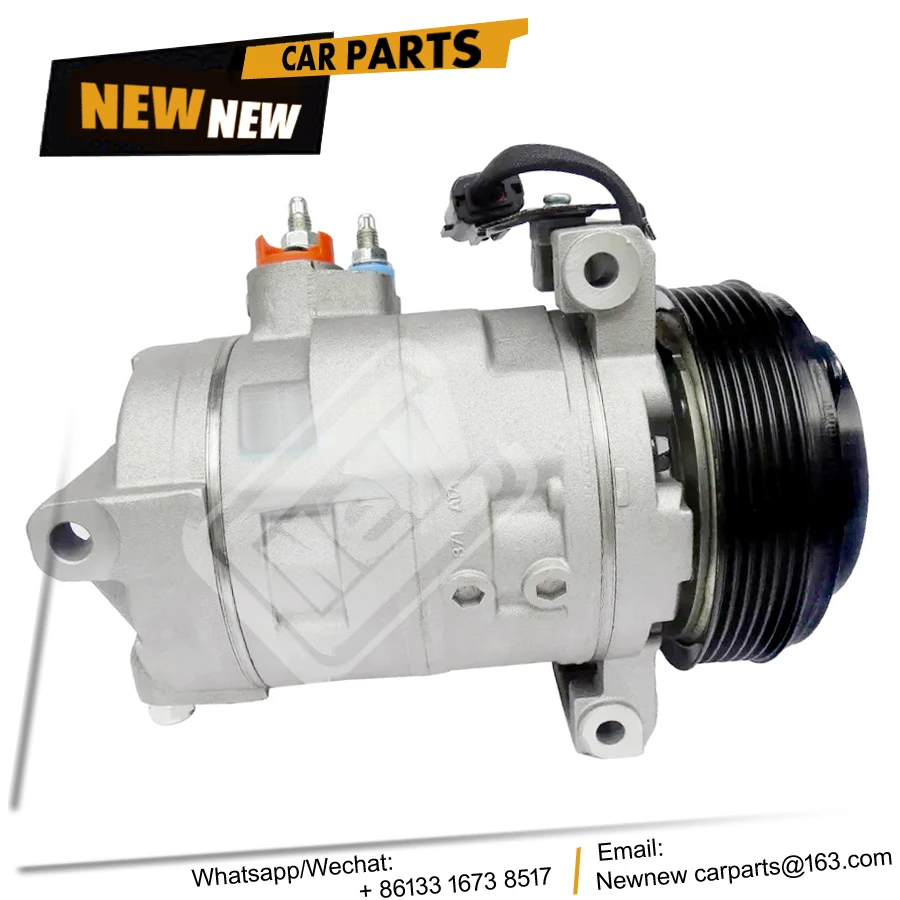 New A/C Compressor for Jeep Wrangler 3.8L 2007 to 2016 RL111401AF 55111306AB 55111306AA 68321731AA 55111401AD 55111401AC