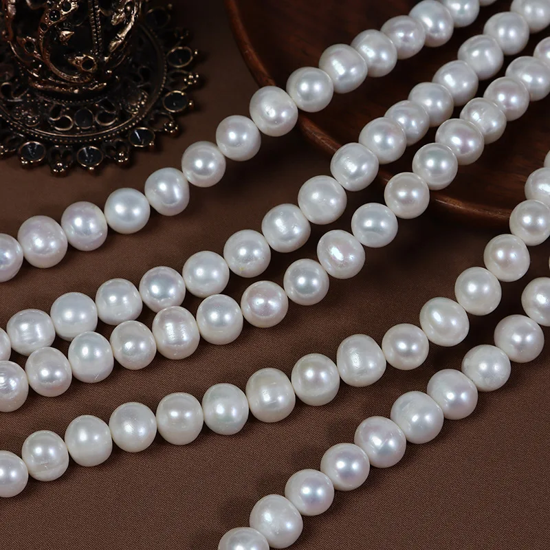 

AAA 10-11mm Potato-Shaped Semi-Finished Beads Natural Freshwater Pearls for Jewelry Making DIY Necklace Bracelet Accessories