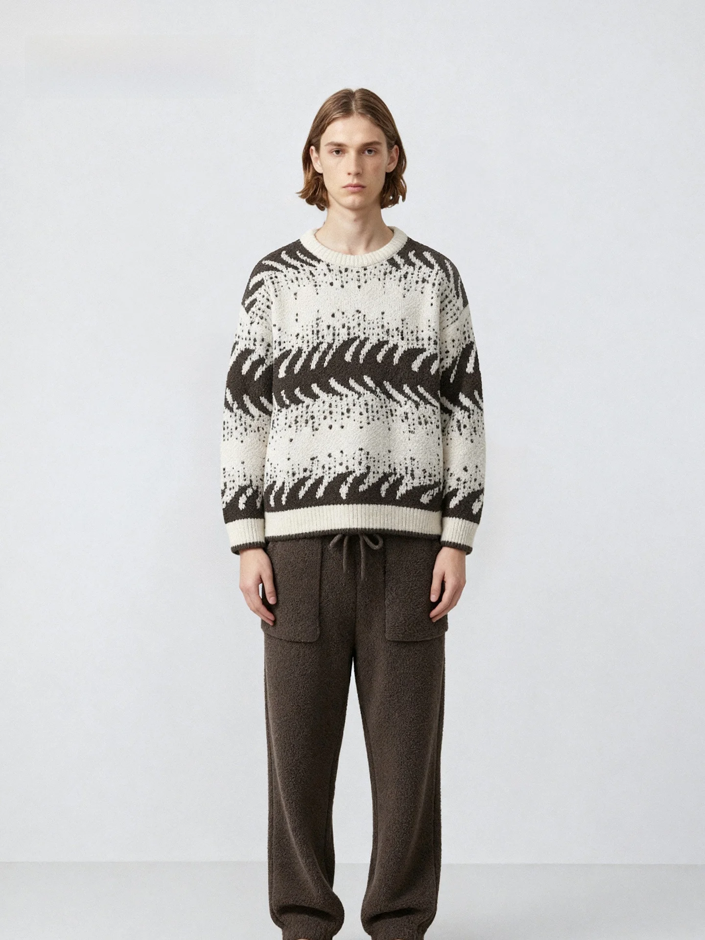 nouveau-pyjama-pour-homme-pyjama-d'hiver-en-polaire-ensemble-de-vetements-de-maison-longs-confortable-doux-en-polyester-design-rond