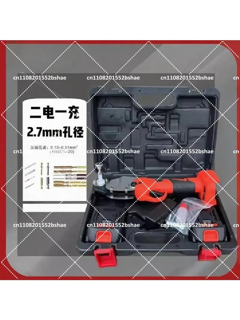 Manual Heavy Duty Crimping Pliers for Aviation Connectors, Cold Crimp Tool for 4-Pin Hardin Plug