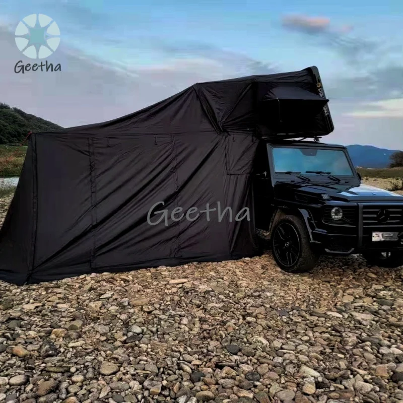 

Wholesale Price Off Road Car Pick up 4x4 Outdoor Camping Abs Roof Top Tent for Car Hard Shell 4 Person Rooftop Tent With Annex