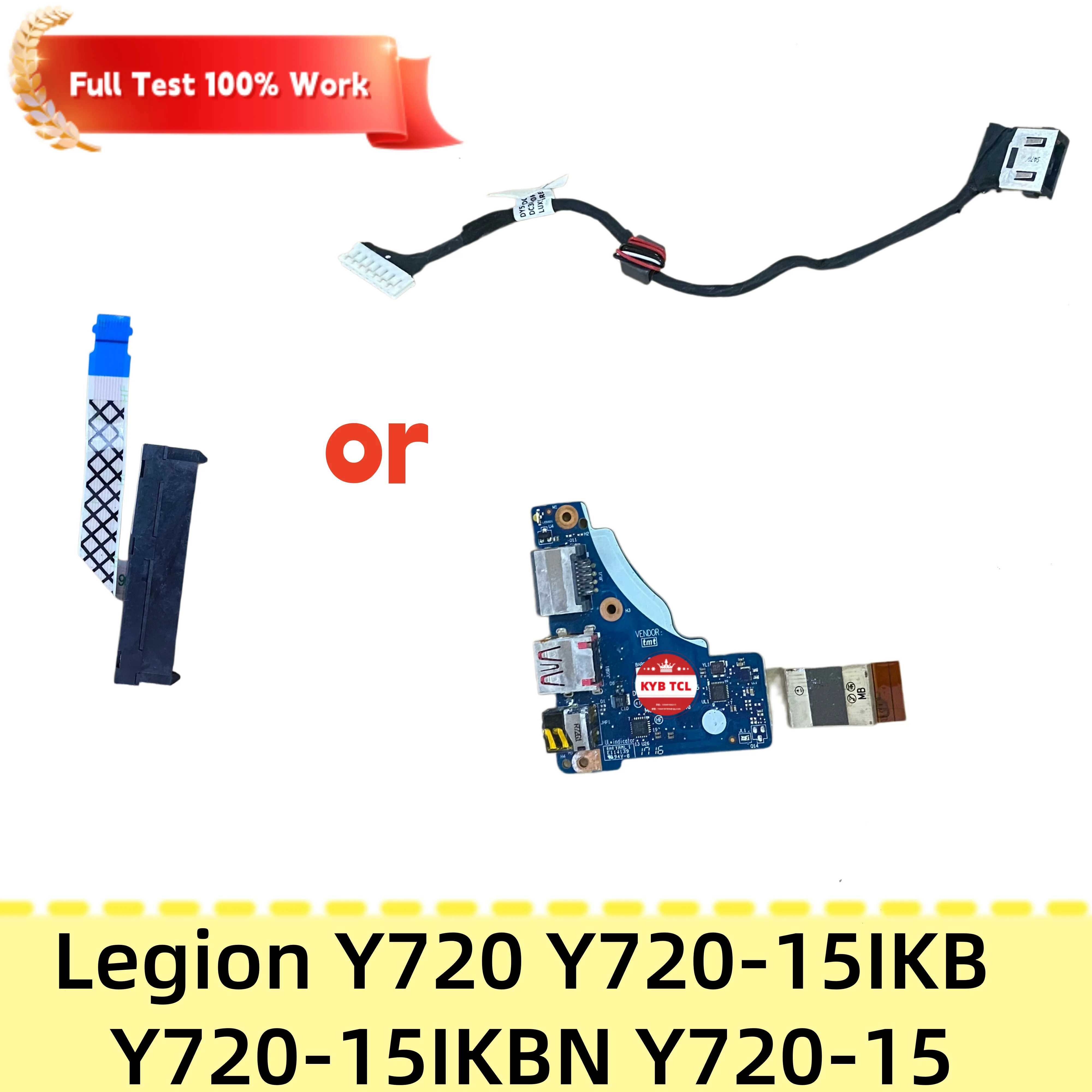 NF-B162 DY510 NBX0001JU10 NBX0001JU00 DC30100RH00 DA30000HU50 Cable de disco duro SATA HDD o conector de alimentación DC IN, pla