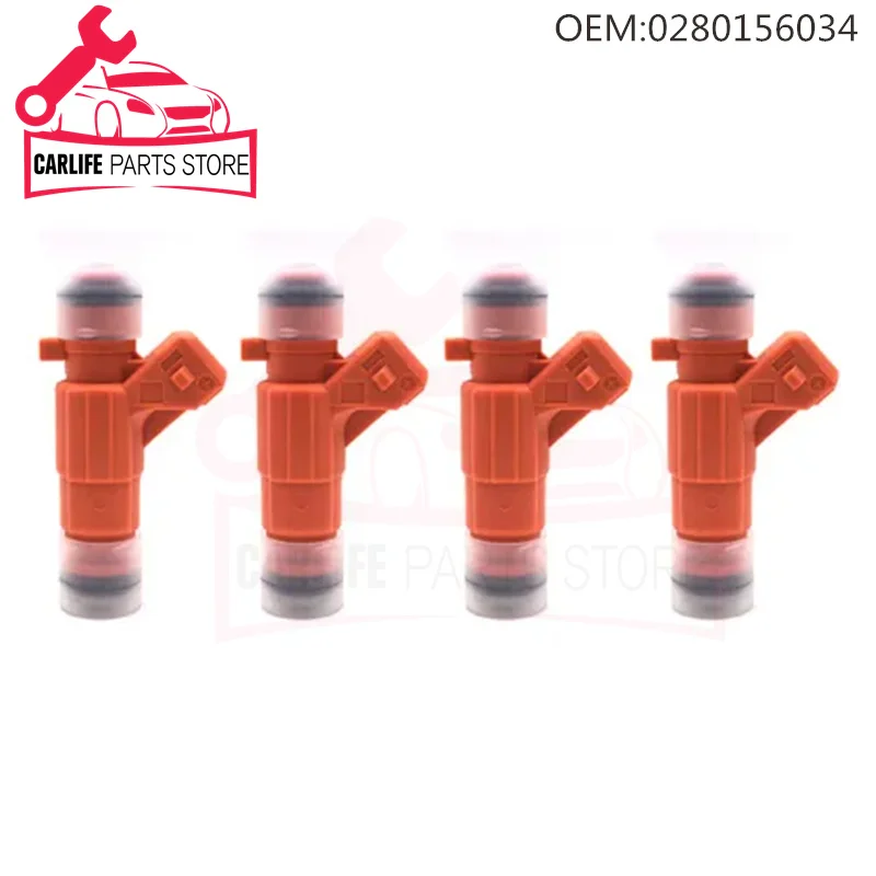 

0280156034 New Fuel Nozzle Injector Car Accessories For Citroen Berlingo C2 C3 Xsara Peugeot 1007 206 1.6 16V Auto Parts