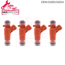 0280156034 New Fuel Nozzle Injector Car Accessories For Citroen Berlingo C2 C3 Xsara Peugeot 1007 206 1.6 16V Auto Parts