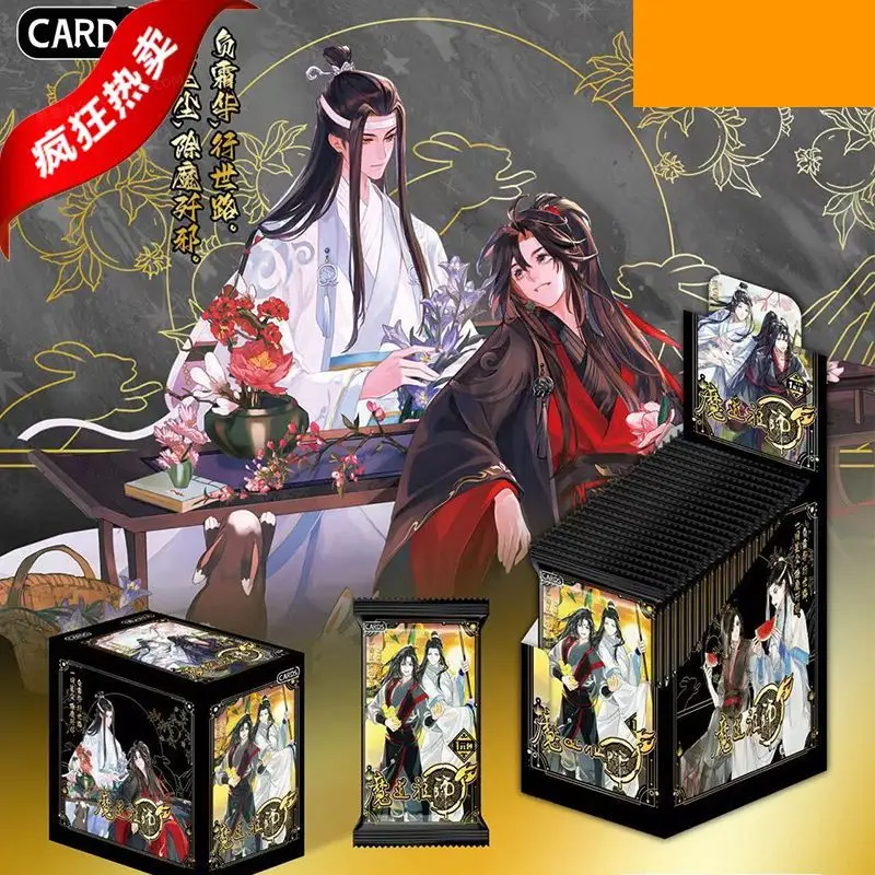 

Grandmaster of Demonic Cultivation Anime Demon Cultivation Collection Card Two-Dimensional Gu Zi Card1 box 30 pakcs