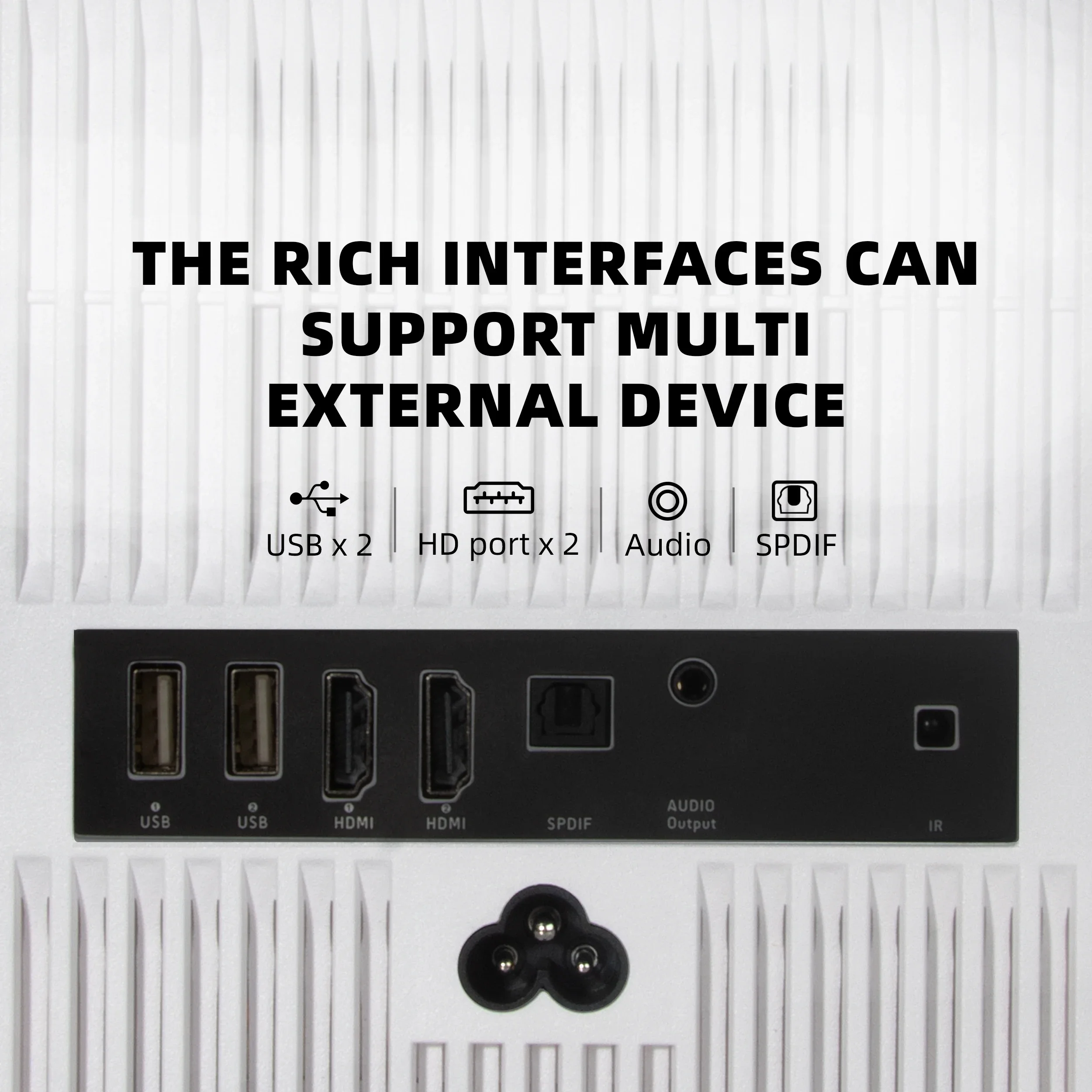 Venda quente D3000 Full HD 1080P Projetor de tela de cubo portátil de alto brilho Projetor LED de filme 4k