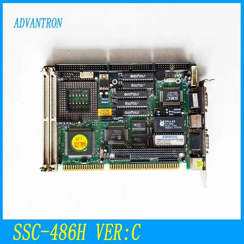 

SSC-486H VER:C Промышленная материнская плата, плата процессора, модуль процессора, основная плата, оригинальный запас