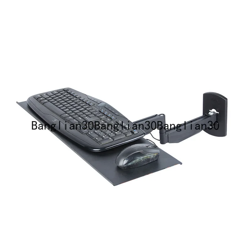 Computer Monitor Keyboard Mouse Trailer Wall Mounted Rotary Industrial Office Bracket Keyboard Rack Storage Rack