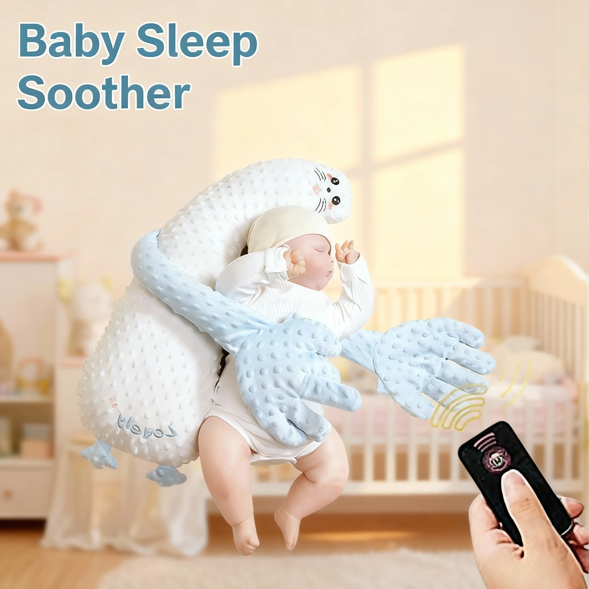 

Comforting Hand Doll for Nursery Sleep Aid Newborns And Infants Soft Toy for Baby Comfort