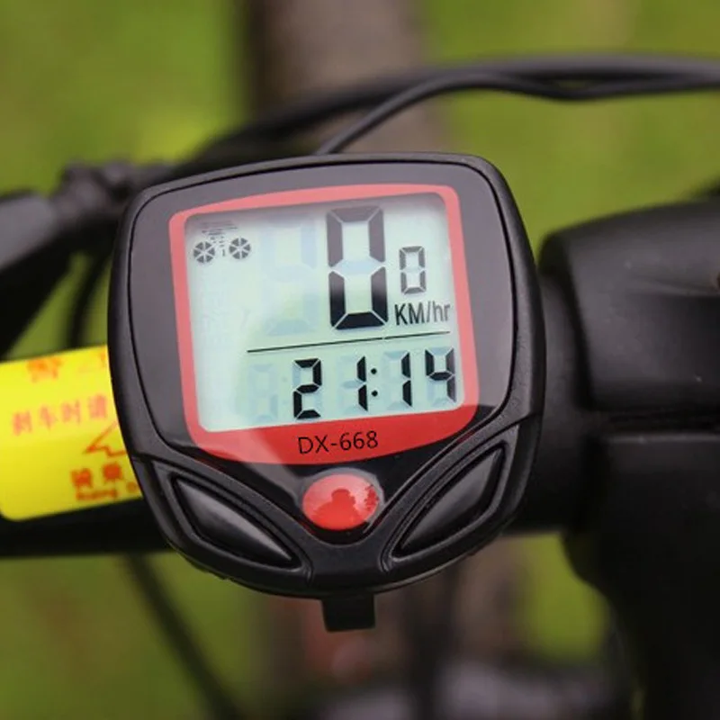 Bike Bicycle Speedometer Waterproof Wired Digital Bike Ride Speedometer Odometer Cycling Speed Counter Code Table Bike Accessory