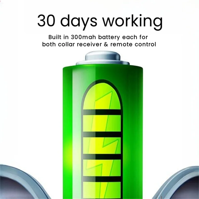 Anti-Bark Dog Collar 300m Remote Control Adjustable Bona Fide Ultrasound Sound Command IP67 Waterproof Rebels Deterrent Tools