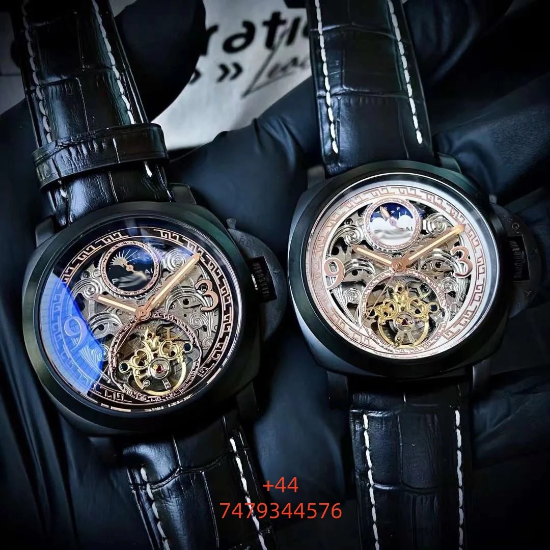 

Customizable Luxury Watch in 316L Steel Automatic Mechanical Movement Exquisite Heritage and Artisanal Dial size 45mm