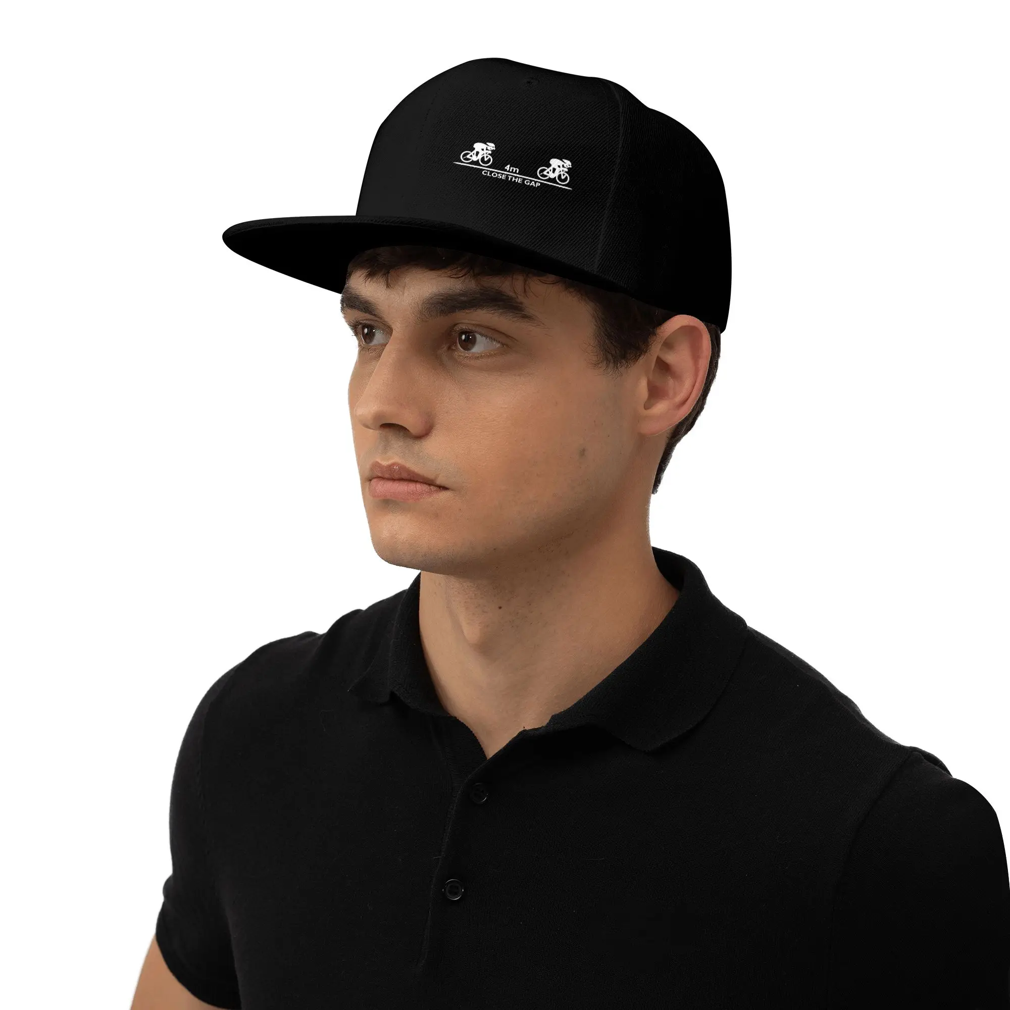 Zwift Close the Gap Gorras unisex Gorra de béisbol para camionero al aire libre Sombreros Snapback Casquette transpirable
